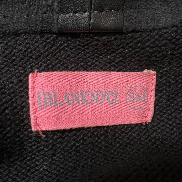 BlankNYC Black Sweater Girl’s Size Small - Picture 8 of 9